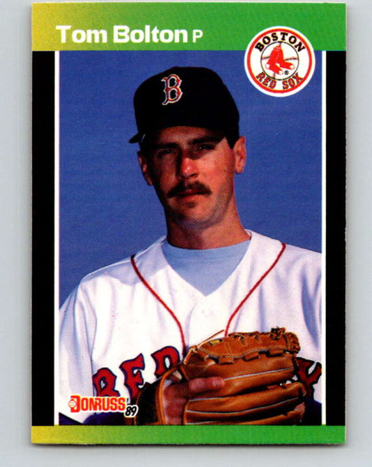 1989 Donruss #539 Tom Bolton DP Mint Boston Red Sox  Image 1