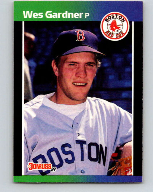 1989 Donruss #541 Wes Gardner DP Mint Boston Red Sox  Image 1