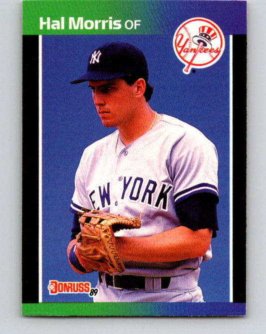 1989 Donruss #545 Hal Morris DP Mint RC Rookie New York Yankees  Image 1