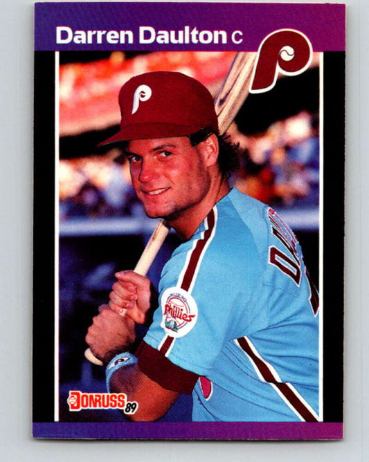 1989 Donruss #549 Darren Daulton Mint Philadelphia Phillies  Image 1