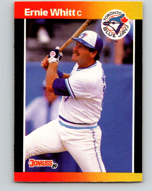 1989 Donruss #591 Ernie Whitt DP Mint Toronto Blue Jays  Image 1