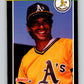 1989 Donruss #596 Steve Ontiveros Mint Oakland Athletics  Image 1
