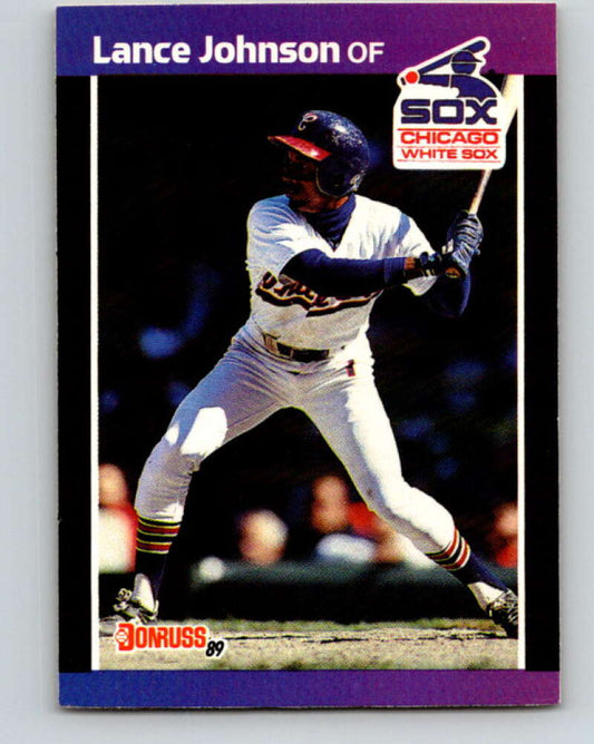 1989 Donruss #606 Lance Johnson Mint Chicago White Sox