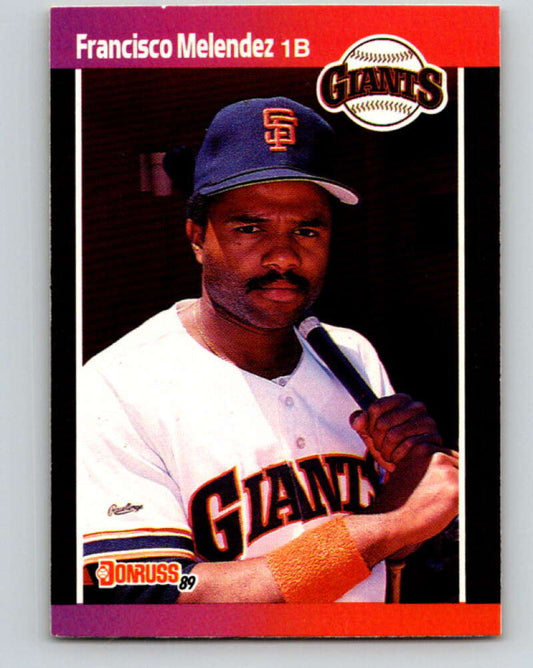 1989 Donruss #611 Francisco Melendez Mint RC Rookie San Francisco Giants  Image 1