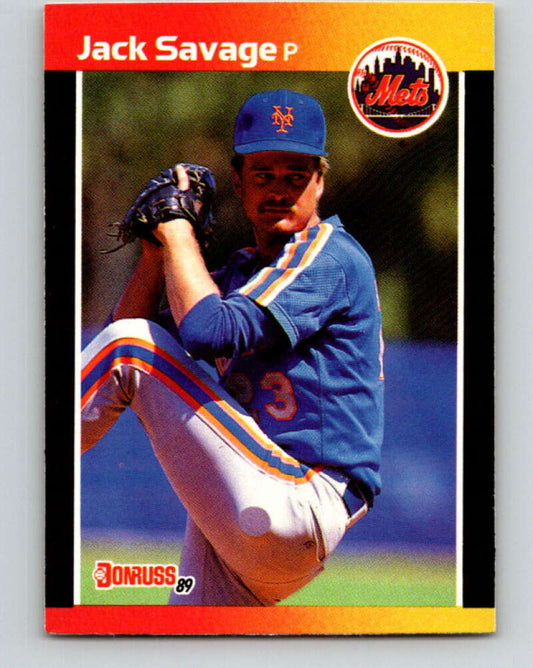1989 Donruss #618 Jack Savage DP Mint New York Mets