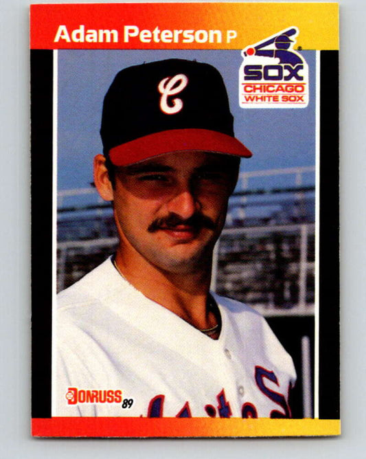 1989 Donruss #619 Adam Peterson Mint Chicago White Sox  Image 1