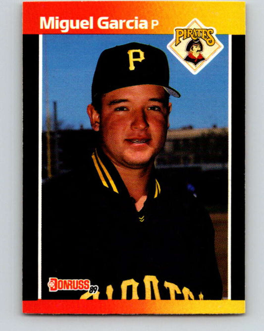 1989 Donruss #622 Miguel Garcia DP Mint Pittsburgh Pirates  Image 1