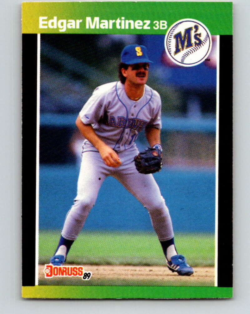 1989 Donruss #645 Edgar Martinez Mint Seattle Mariners  Image 1