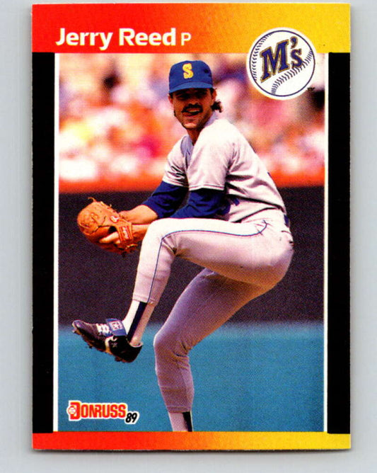 1989 Donruss #657 Jerry Reed Mint Seattle Mariners  Image 1