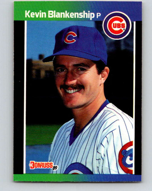 1989 Donruss #658 Kevin Blankenship Mint RC Rookie Chicago Cubs  Image 1