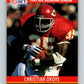 1990 Pro Set #9 Christian Okoye Mint Kansas City Chiefs  Image 1