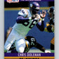 1990 Pro Set #18 Chris Doleman Mint Minnesota Vikings  Image 1