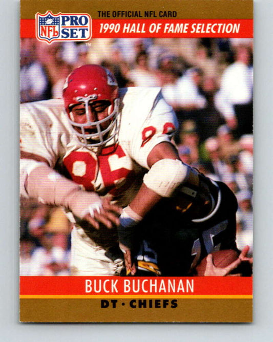 1990 Pro Set #23 Buck Buchanan Mint Kansas City Chiefs  Image 1
