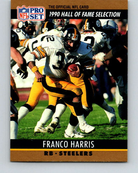 1990 Pro Set #25 Franco Harris Mint Pittsburgh Steelers  Image 1