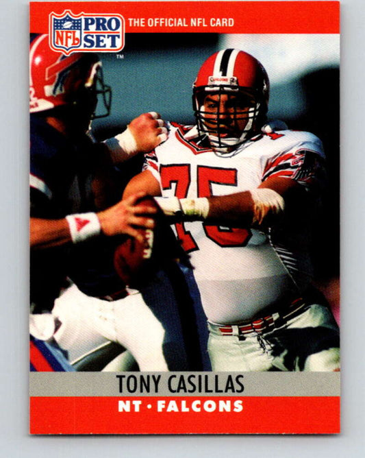 1990 Pro Set #31 Tony Casillas Mint Atlanta Falcons  Image 1