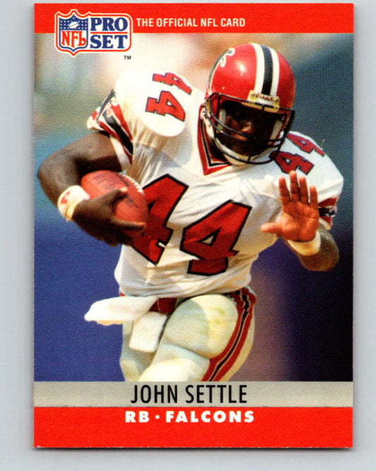 1990 Pro Set #37 John Settle Mint Atlanta Falcons  Image 1