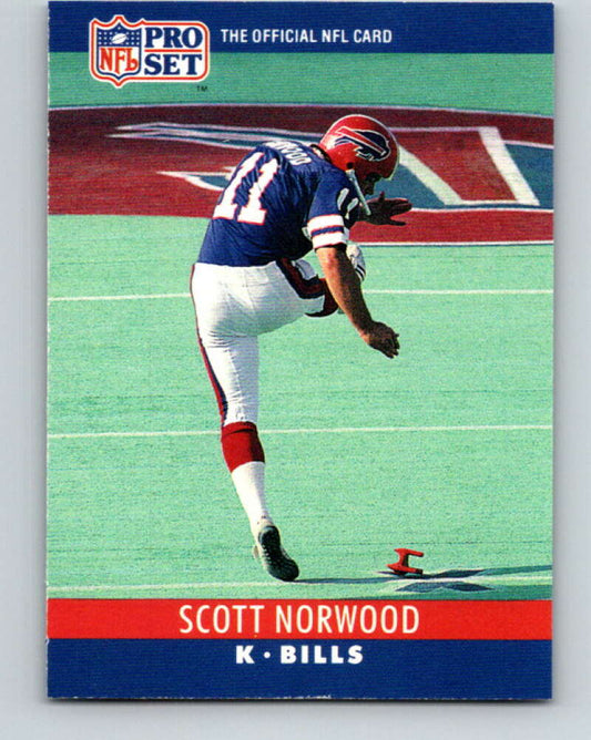 1990 Pro Set #42 Scott Norwood Mint Buffalo Bills  Image 1