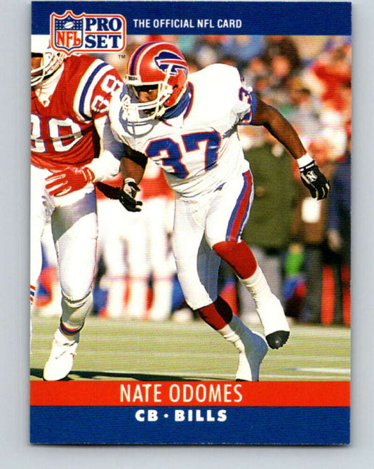1990 Pro Set #43 Nate Odomes Mint RC Rookie Buffalo Bills  Image 1