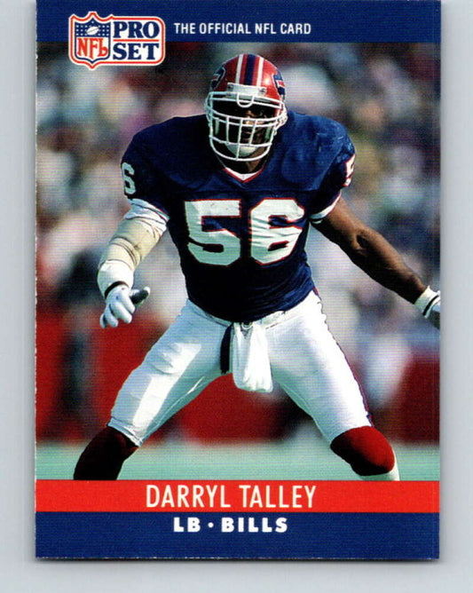 1990 Pro Set #47 Darryl Talley Mint Buffalo Bills