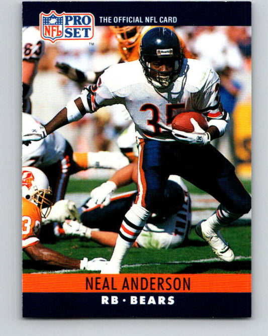 1990 Pro Set #49 Neal Anderson Mint Chicago Bears  Image 1