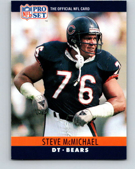 1990 Pro Set #54 Steve McMichael Mint Chicago Bears  Image 1