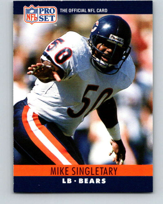 1990 Pro Set #57 Mike Singletary Mint Chicago Bears  Image 1