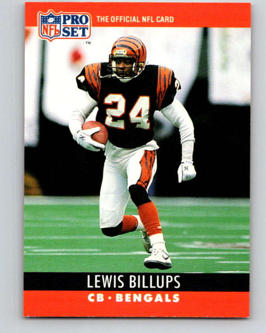1990 Pro Set #60 Lewis Billups Mint Cincinnati Bengals  Image 1