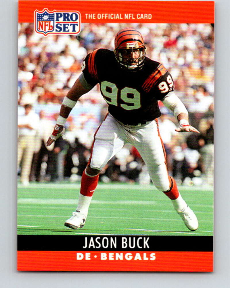 1990 Pro Set #62 Jason Buck Mint Cincinnati Bengals