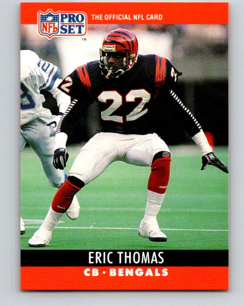 1990 Pro Set #65 Eric Thomas Mint Cincinnati Bengals  Image 1