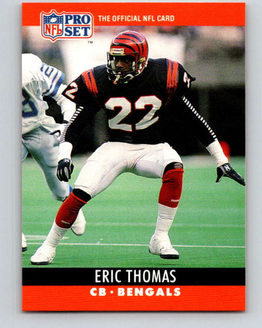 1990 Pro Set #65 Eric Thomas Mint Cincinnati Bengals  Image 1