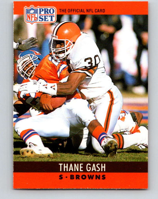 1990 Pro Set #70 Thane Gash Mint RC Rookie Cleveland Browns  Image 1