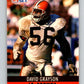 1990 Pro Set #71 David Grayson Mint Cleveland Browns  Image 1