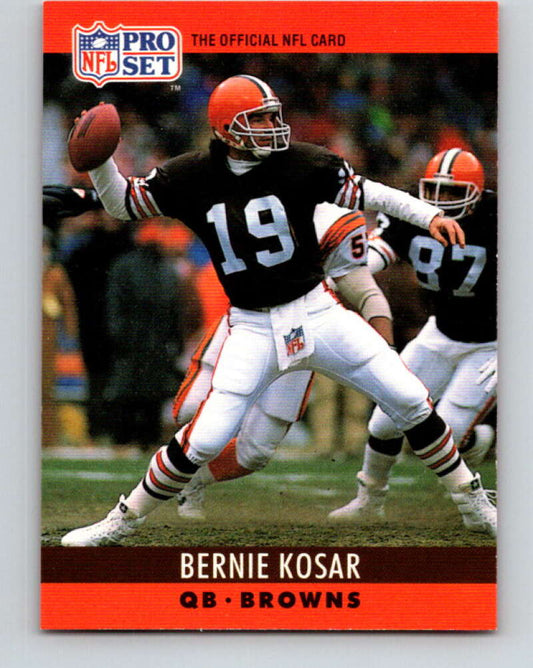 1990 Pro Set #72 Bernie Kosar Mint Cleveland Browns  Image 1