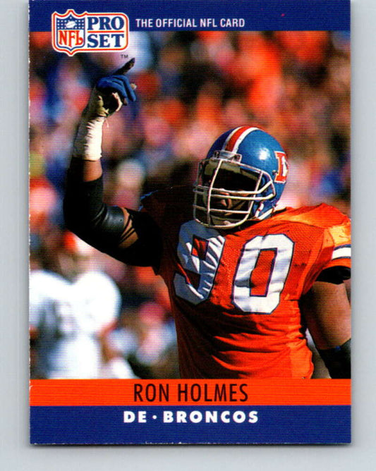 1990 Pro Set #90 Ron Holmes Mint Denver Broncos  Image 1