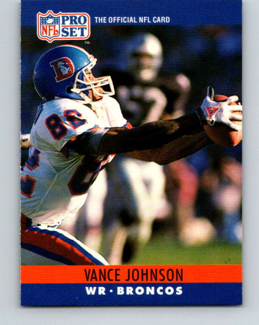 1990 Pro Set #92 Vance Johnson Mint Denver Broncos  Image 1