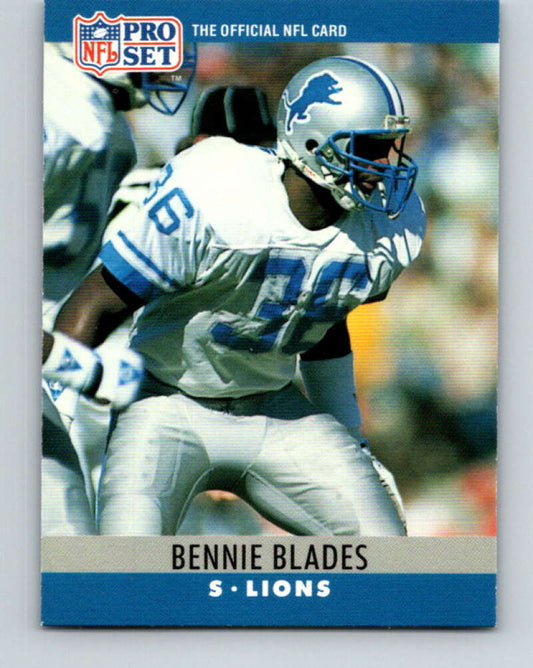 1990 Pro Set #97 Bennie Blades Mint Detroit Lions  Image 1