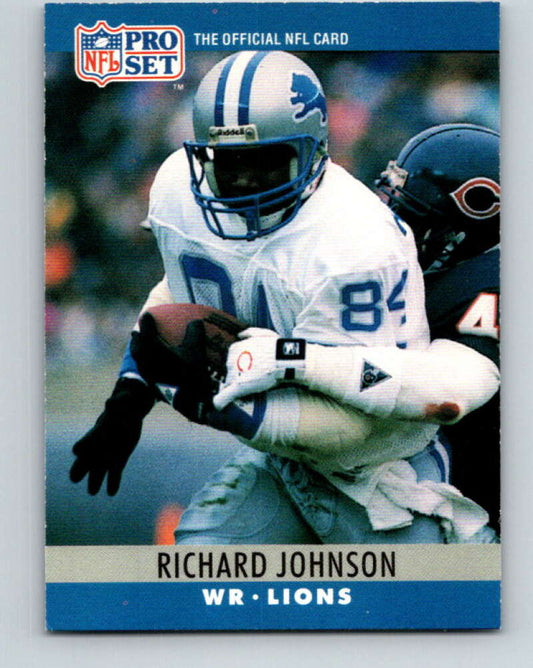 1990 Pro Set #100 Richard Johnson Mint Detroit Lions  Image 1