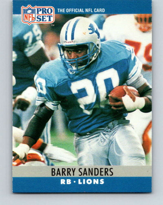 1990 Pro Set #102 Barry Sanders Mint Detroit Lions