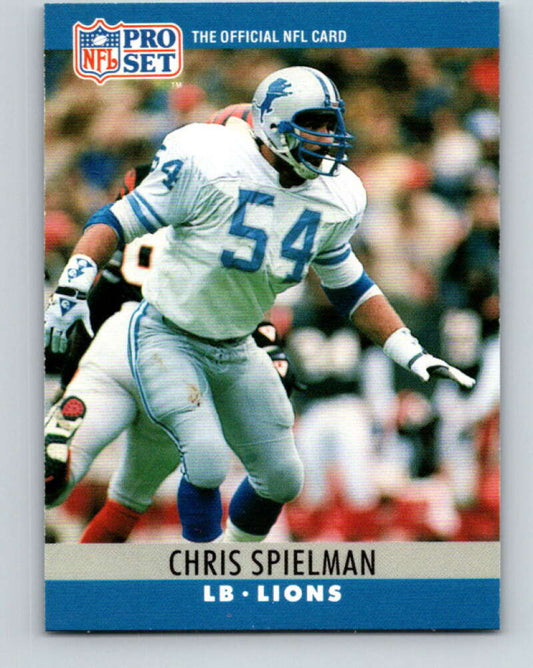1990 Pro Set #103 Chris Spielman Mint Detroit Lions  Image 1