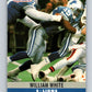 1990 Pro Set #104 William White Mint RC Rookie Detroit Lions