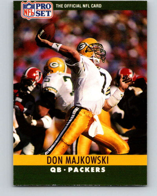 1990 Pro Set #112 Don Majkowski Mint Green Bay Packers  Image 1