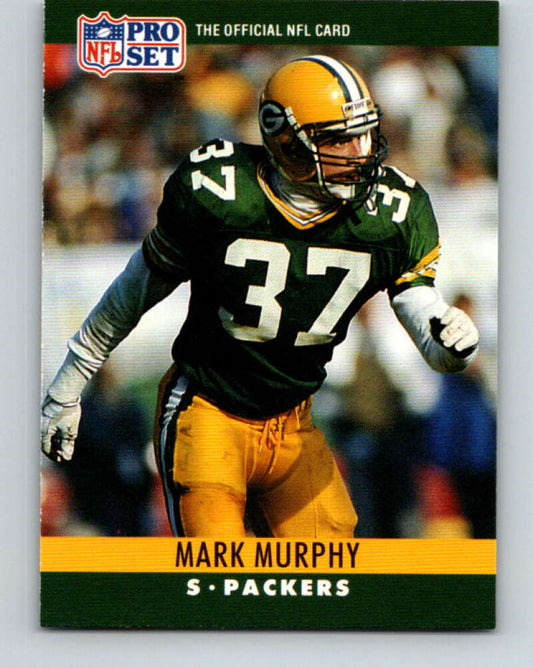 1990 Pro Set #113 Mark Murphy Mint Green Bay Packers  Image 1