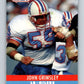 1990 Pro Set #120 John Grimsley Mint Houston Oilers  Image 1