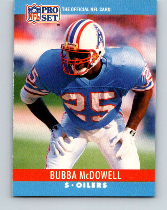 1990 Pro Set #123 Bubba McDowell Mint Houston Oilers  Image 1