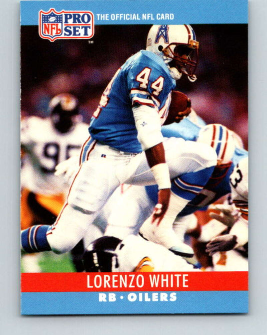 1990 Pro Set #125 Lorenzo White Mint Houston Oilers  Image 1