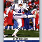 1990 Pro Set #129 Dean Biasucci Mint Indianapolis Colts  Image 1