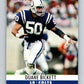 1990 Pro Set #130 Duane Bickett Mint Indianapolis Colts  Image 1