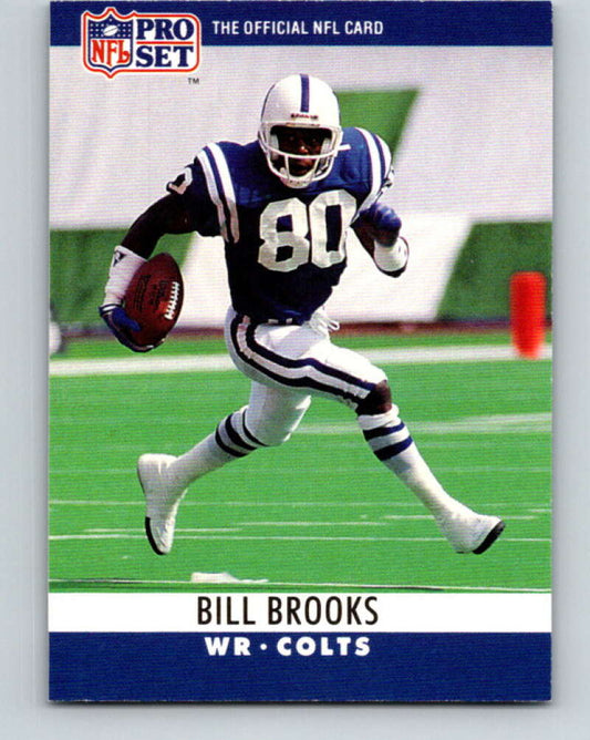 1990 Pro Set #131 Bill Brooks Mint Indianapolis Colts  Image 1