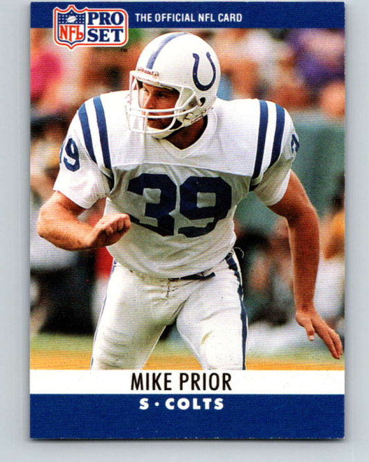 1990 Pro Set #133 Mike Prior Mint Indianapolis Colts  Image 1