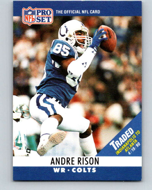 1990 Pro Set #134 Andre Rison Mint Indianapolis Colts  Image 1